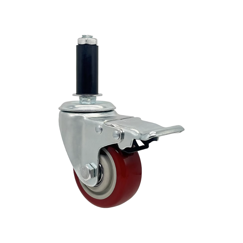 ‌3-inch Bordeaux PVC Wheel